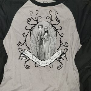 Burton Black and White Corpse Bride Tee